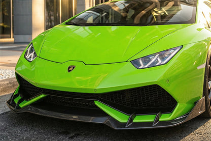 DarwinPRO AO Style Carbon Fiber Front Lip | 2015-2020 Lamborghini Huracan LP610