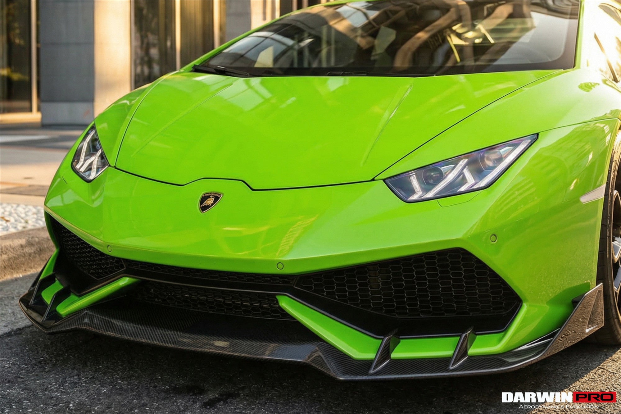Kit completo de fibra de carbono DarwinPRO para Lamborghini Huracan LP610 LP580 estilo AO (2015-2019)