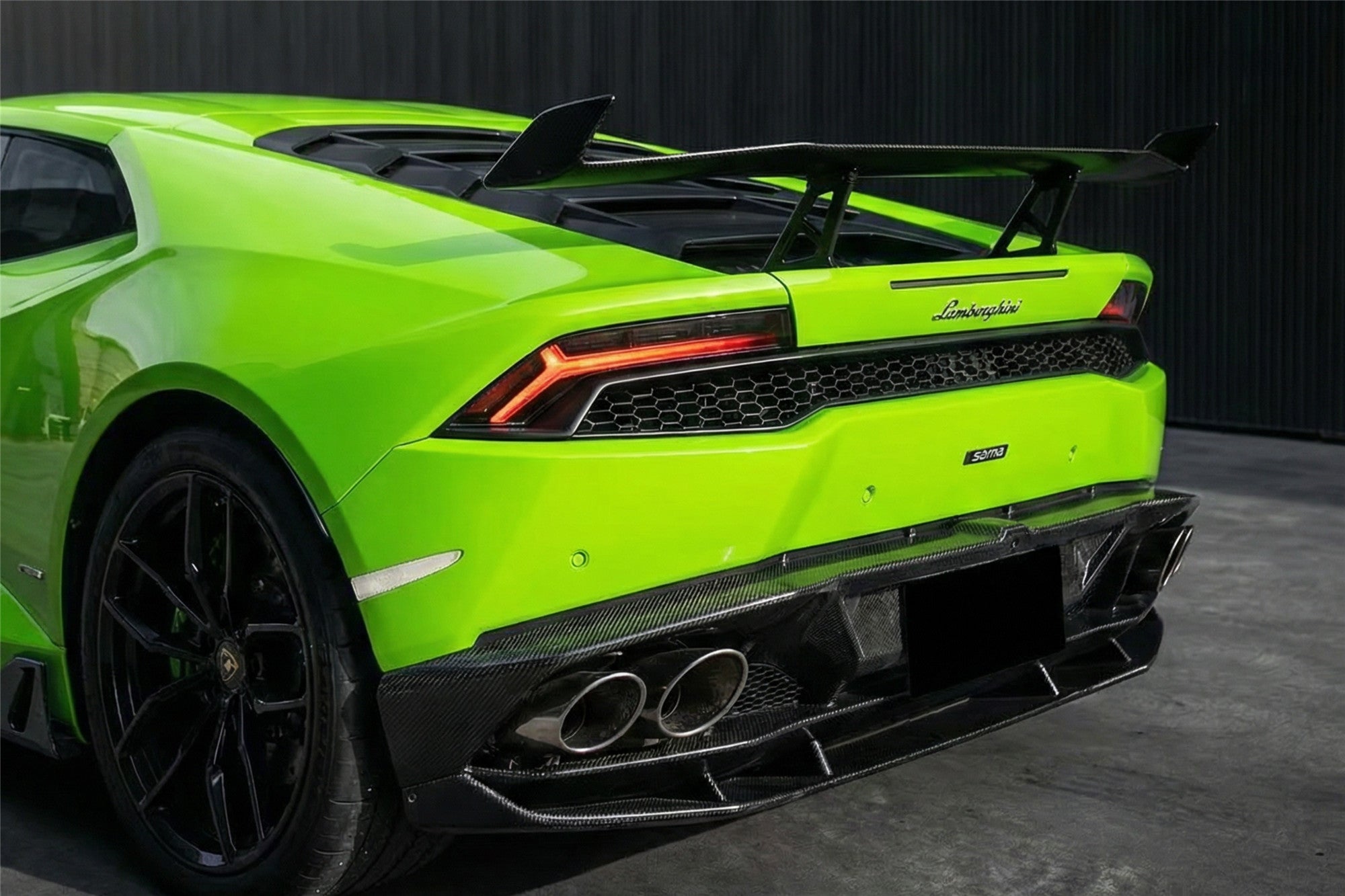 Alerón de maletero de fibra de carbono DarwinPRO para Lamborghini Huracan LP610, LP580, EVO y Tecnica AO (2015-2025)