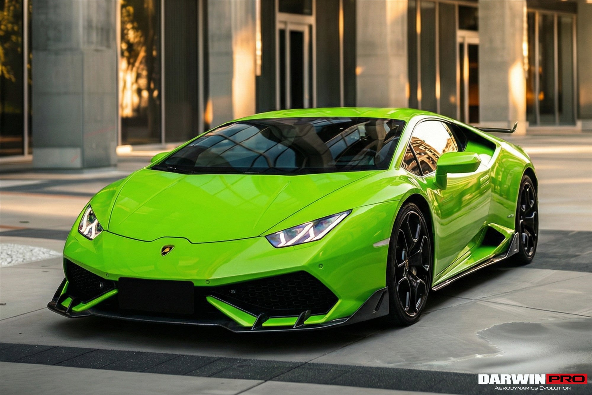 Kit completo de fibra de carbono DarwinPRO para Lamborghini Huracan LP610 LP580 estilo AO (2015-2019)