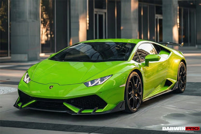 DarwinPRO 2015-2019 Lamborghini Huracan LP610&LP580 AO Style Carbon Fiber Side Skirts Under Board