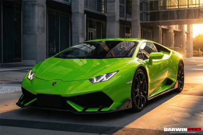 DarwinPRO 2015-2019 Lamborghini Huracan LP610&LP580 AO Style Carbon Fiber Side Skirts Under Board