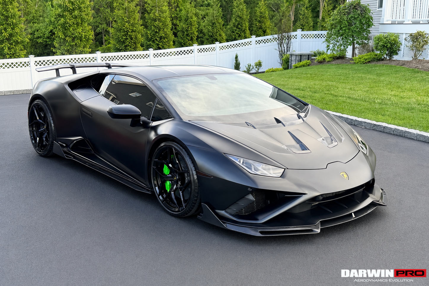 DarwinPRO 2015-2025 Lamborghini Huracan LP610 & LP580 & EVO & Tecnica BKSSII Style Hood
