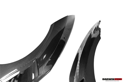 Guardabarros delantero ancho DarwinPRO 2015-2025 Lamborghini Huracan LP610 y LP580 y EVO y Tecnica estilo BKSSII