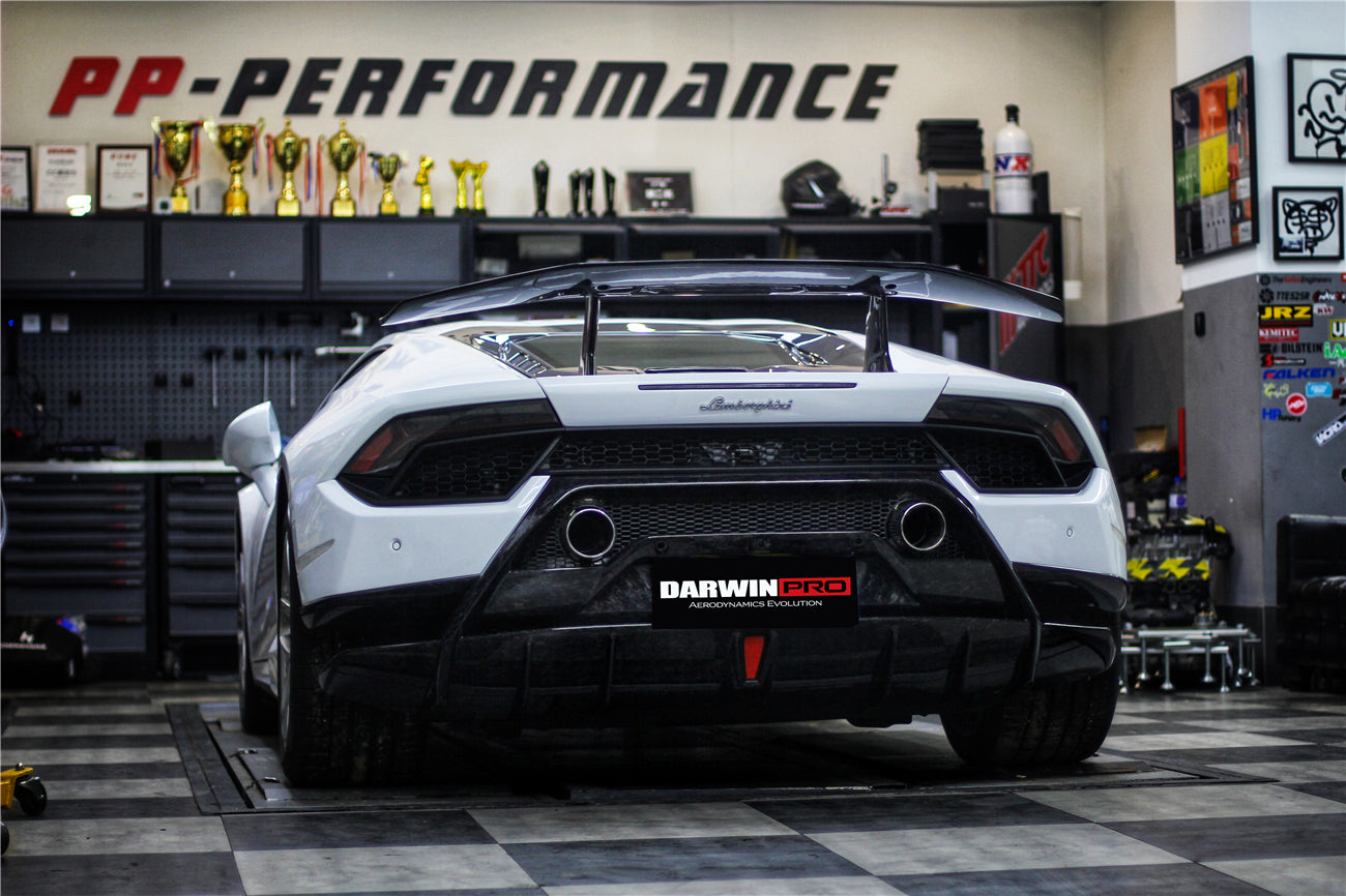 Kit completo de fibra de carbono parcial para Lamborghini Huracan LP610 y LP580 Performante Style DarwinPRO 2015-2019