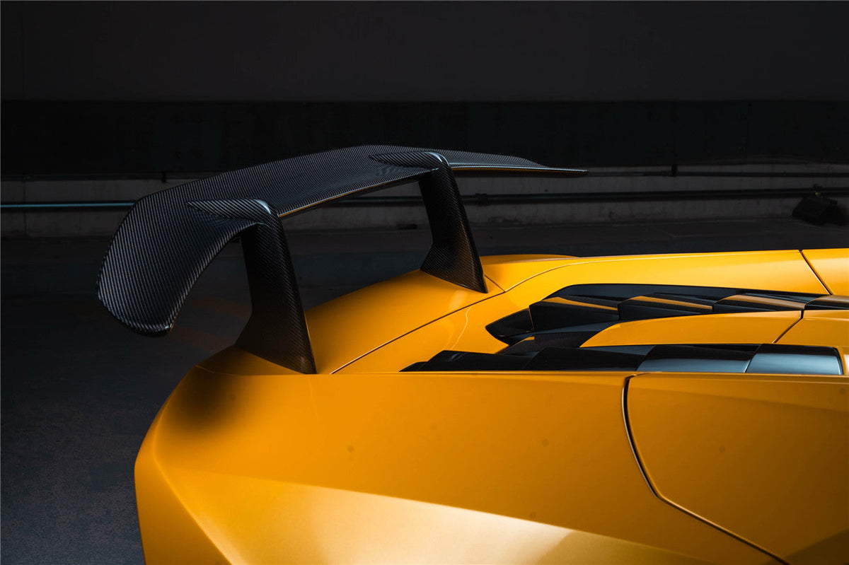 DarwinPRO 2015-2020 Lamborghini Huracan LP610 & LP580 Performante Style Carbon Fiber Spoiler Wing