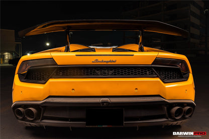 DarwinPRO 2015-2020 Lamborghini Huracan LP610 & LP580 Performante Style Carbon Fiber Spoiler Wing