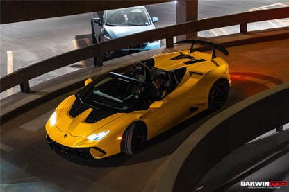 DarwinPRO 2015-2025 Lamborghini Huracan LP610 & LP580 & EVO & Tecnica Performante Style Partial Carbon Front Bumper