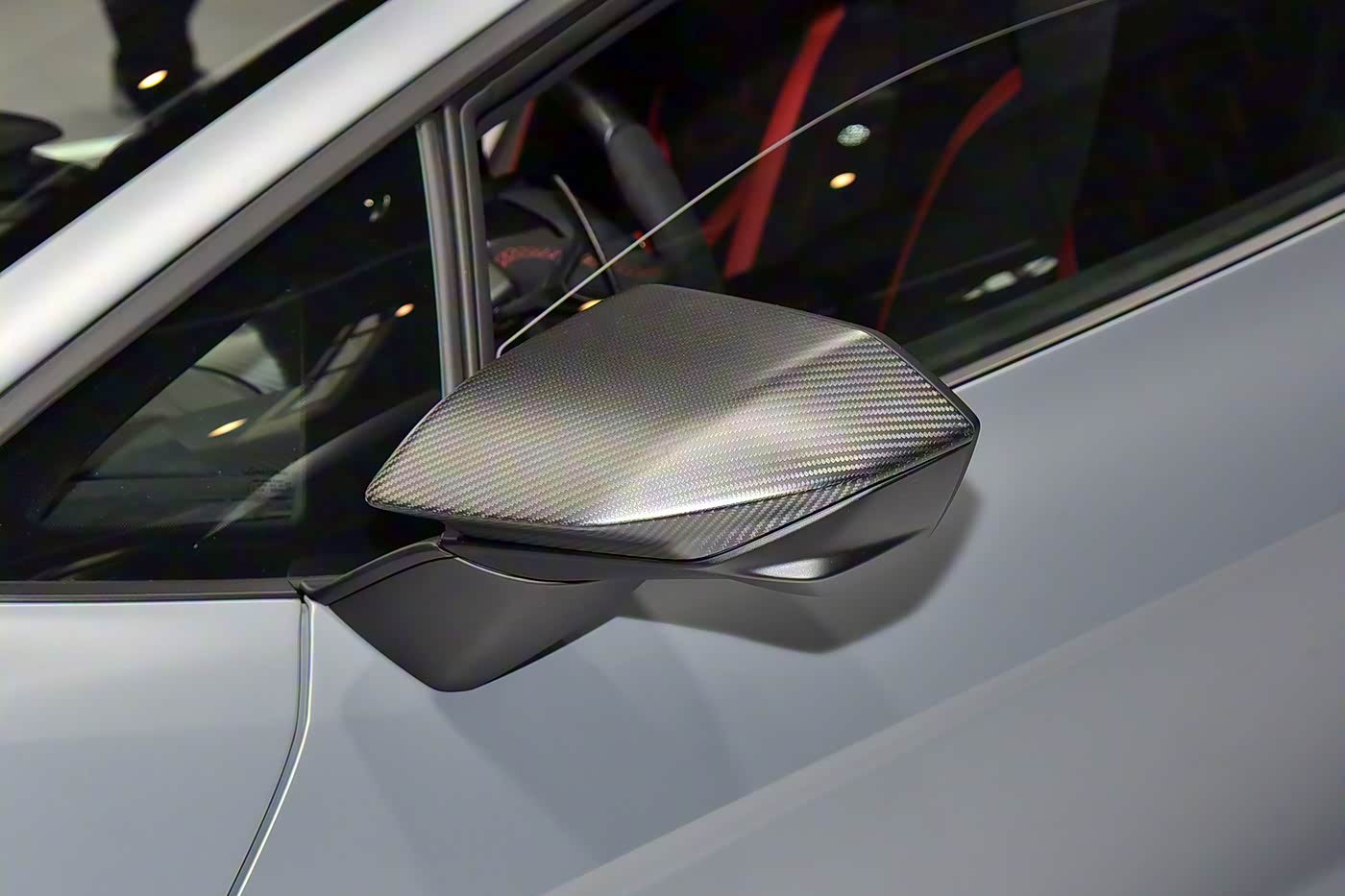 DarwinPRO 2023-UP Lamborghini Revuelto OE Style Autoclave Carbon Fiber Mirror Housing Replacement