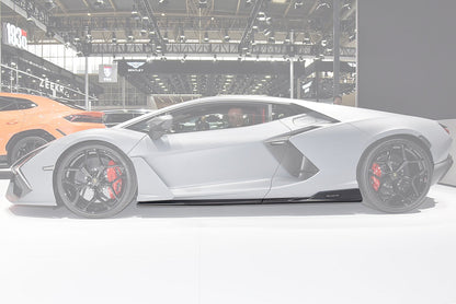 Faldones laterales de fibra de carbono autoclave estilo OE para Lamborghini Revuelto DarwinPRO 2023-UP