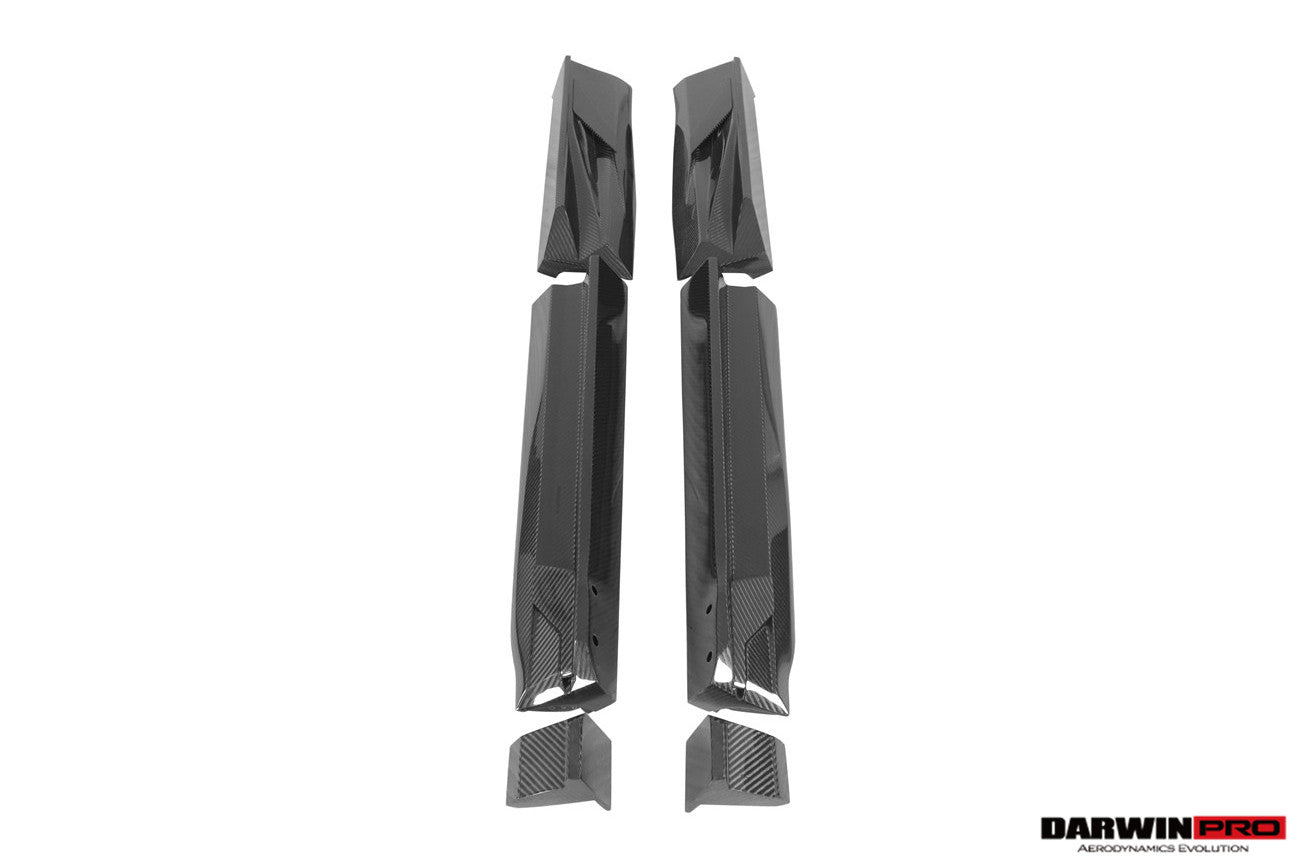 DarwinPRO 2018-2025 Lamborghini URUS BKSS Part Carbon Fiber Side Skirts | Fits URUS, S, Performante