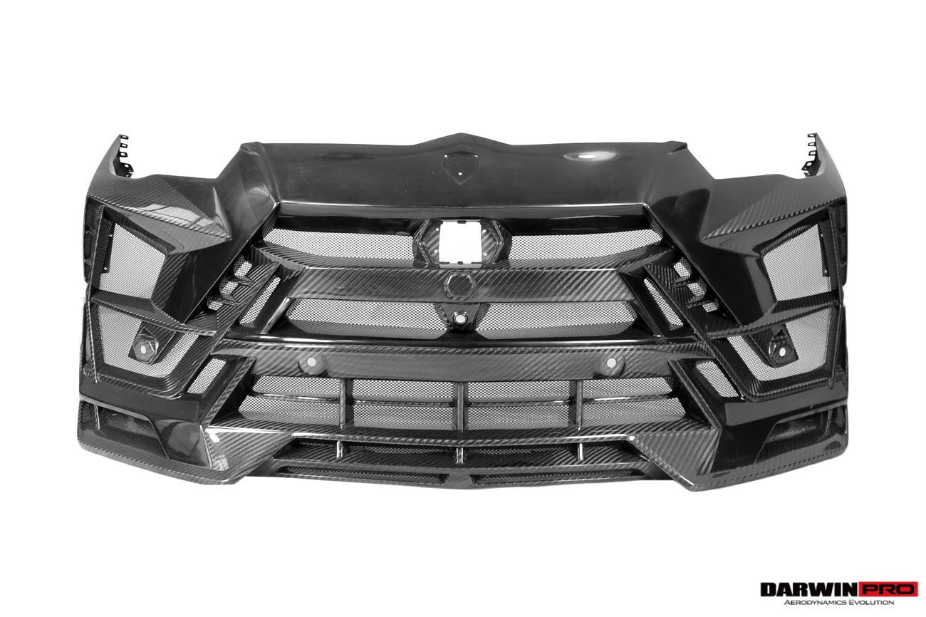 DarwinPRO 2018-2025 Lamborghini URUS BKSS Part Carbon Fiber Hood And Front Bumper | Fits URUS, S, Performante