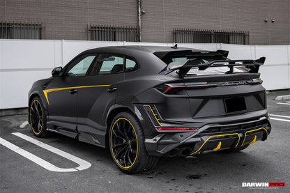 DarwinPRO 2018-2025 Lamborghini URUS BKSS Part Carbon Fiber Side Skirts | Fits URUS, S, Performante