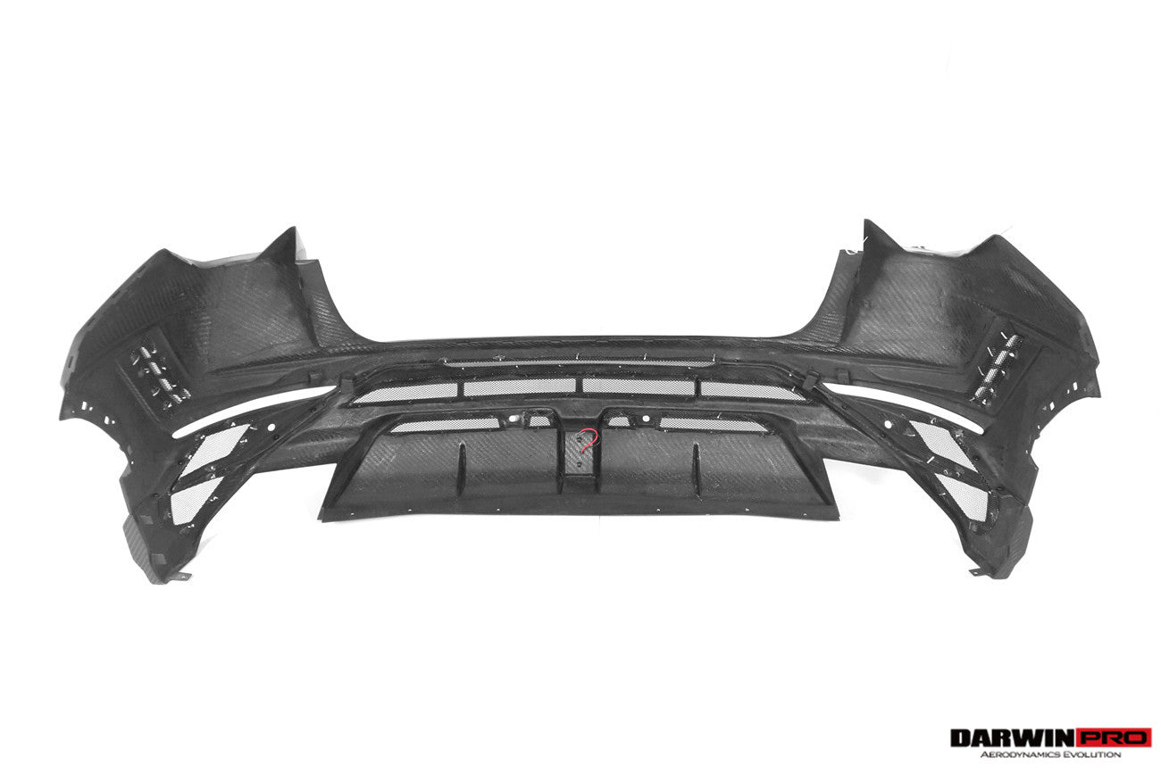 DarwinPRO 2018-2025 Lamborghini URUS BKSS Part Carbon Fiber Rear Bumper | Fits URUS, S, Performante