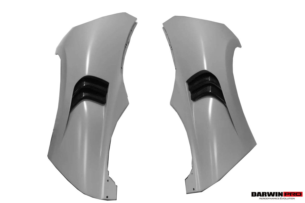 DarwinPRO Autoclave Carbon Fiber Front Fender | 2015-2021 McLaren 540C, 570S, 570GT, 600LT