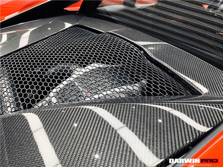 DarwinPRO 2015-2020 McLaren 540c 570s Coupe Autoclave Carbon Fiber Rear Engine Trunk Replacement