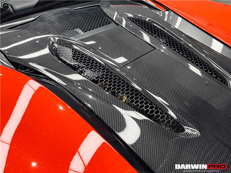 DarwinPRO 2015-2020 McLaren 540c 570s Coupe Autoclave Carbon Fiber Rear Engine Trunk Replacement