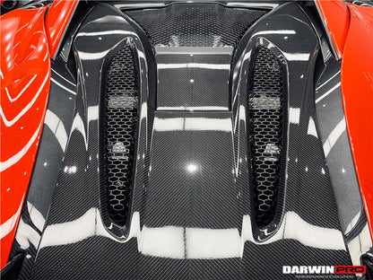 DarwinPRO 2015-2020 McLaren 540c 570s Coupe Autoclave Carbon Fiber Rear Engine Trunk Replacement