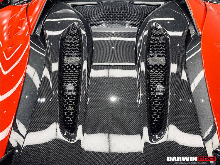 DarwinPRO 2015-2020 McLaren 540c 570s Coupe Autoclave Carbon Fiber Rear Engine Trunk Replacement