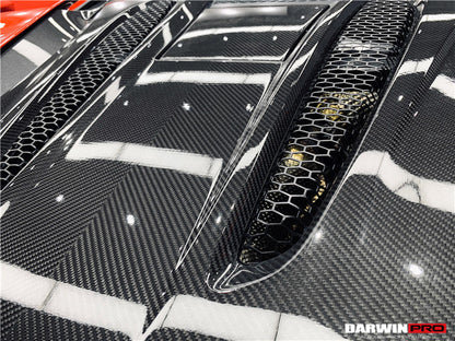DarwinPRO 2015-2020 McLaren 540c 570s Coupe Autoclave Carbon Fiber Rear Engine Trunk Replacement