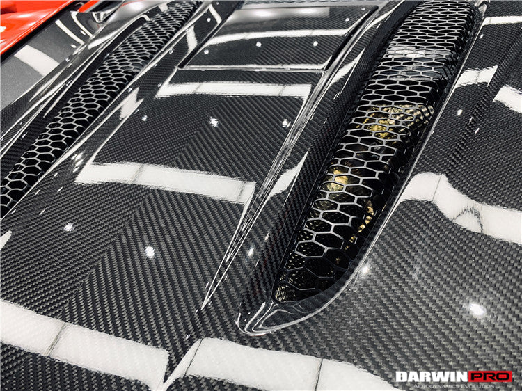 DarwinPRO 2015-2020 McLaren 540c 570s Coupe Autoclave Carbon Fiber Rear Engine Trunk Replacement
