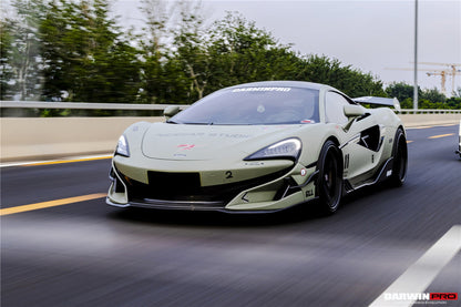 Borde delantero de fibra de carbono DarwinPRO 2015-2021 McLaren 600lt y 570S estilo BKSS