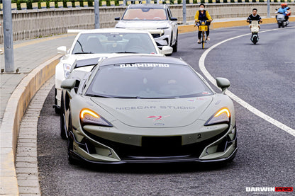 Borde delantero de fibra de carbono DarwinPRO 2015-2021 McLaren 600lt y 570S estilo BKSS