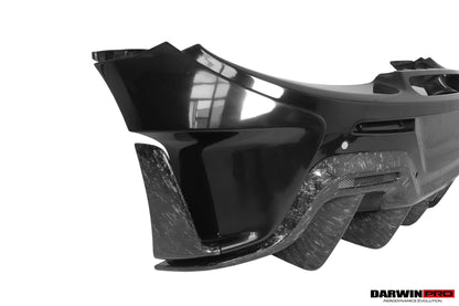 Parachoques trasero de fibra de carbono DarwinPRO 2018-2021 McLaren 600lt