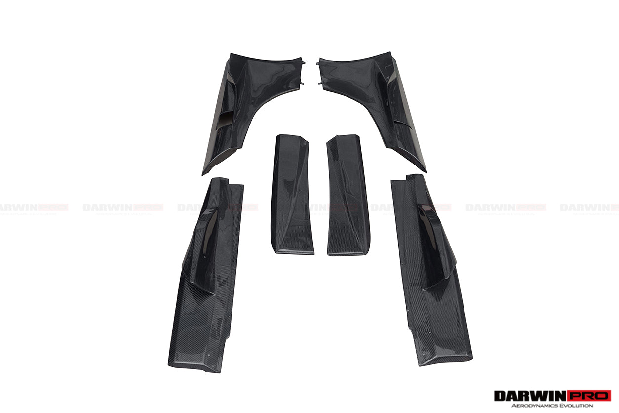 DarwinPRO BKSS Style Side Skirts | 2011-2017 McLaren 650S & 12C