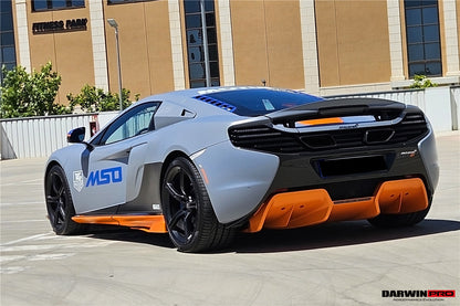 Tomas de aire de fibra de carbono para ventanas laterales DarwinPRO 2011-2017 para McLaren 650s y 12C estilo BKSS
