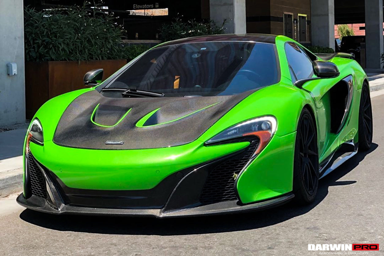 DarwinPRO 2014-2017 McLaren 650S P1 Style Carbon Fiber Hood