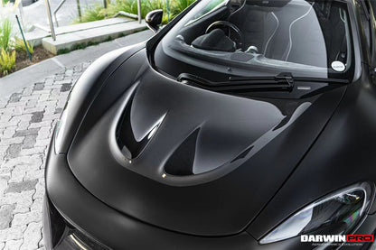 DarwinPRO 2014-2017 McLaren 650S P1 Style Carbon Fiber Hood