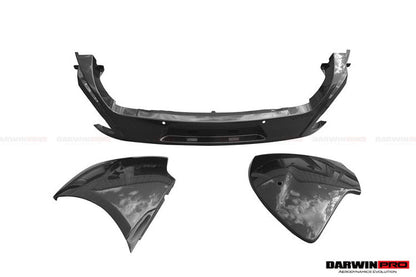 DarwinPRO Carbon Fiber Rear Bumper | 2014-2017 McLaren 650S