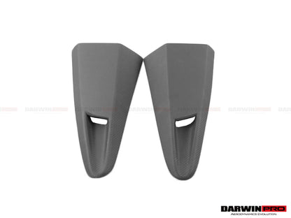 Tomas de aire de fibra de carbono para ventanas laterales DarwinPRO 2011-2017 para McLaren 650s y 12C estilo BKSS