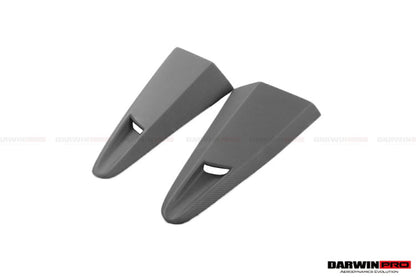 Tomas de aire de fibra de carbono para ventanas laterales DarwinPRO 2011-2017 para McLaren 650s y 12C estilo BKSS
