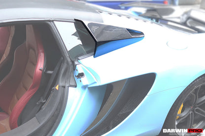 DarwinPRO BKSS Style Carbon Fiber Quarter Window Scoops | 2011-2017 McLaren 650s/12C