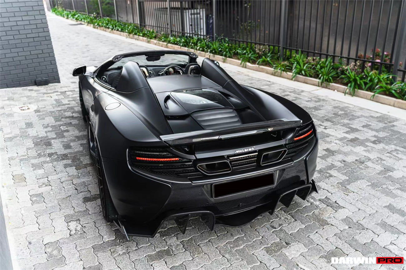 DarwinPRO Carbon Fiber Rear Bumper | 2014-2017 McLaren 650S