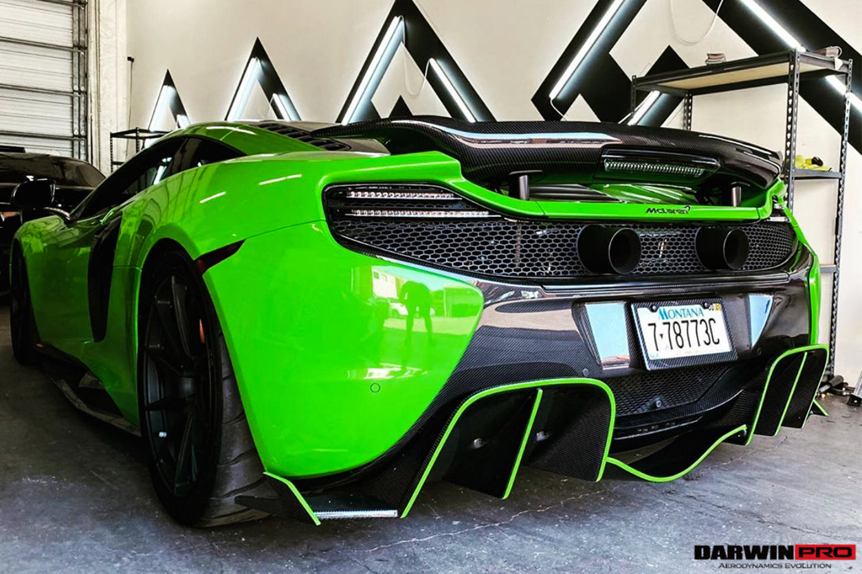 DarwinPRO Carbon Fiber Rear Bumper | 2014-2017 McLaren 650S