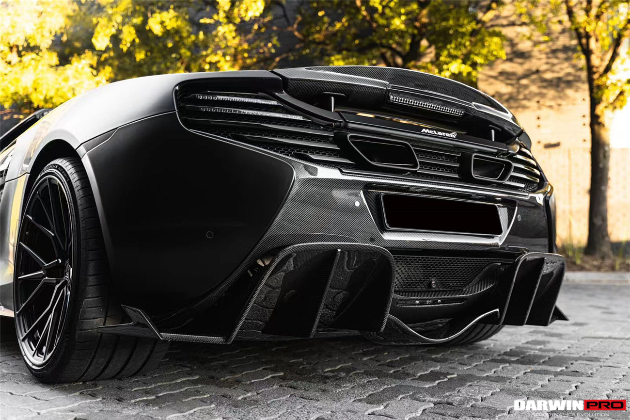 DarwinPRO Carbon Fiber Rear Bumper | 2014-2017 McLaren 650S