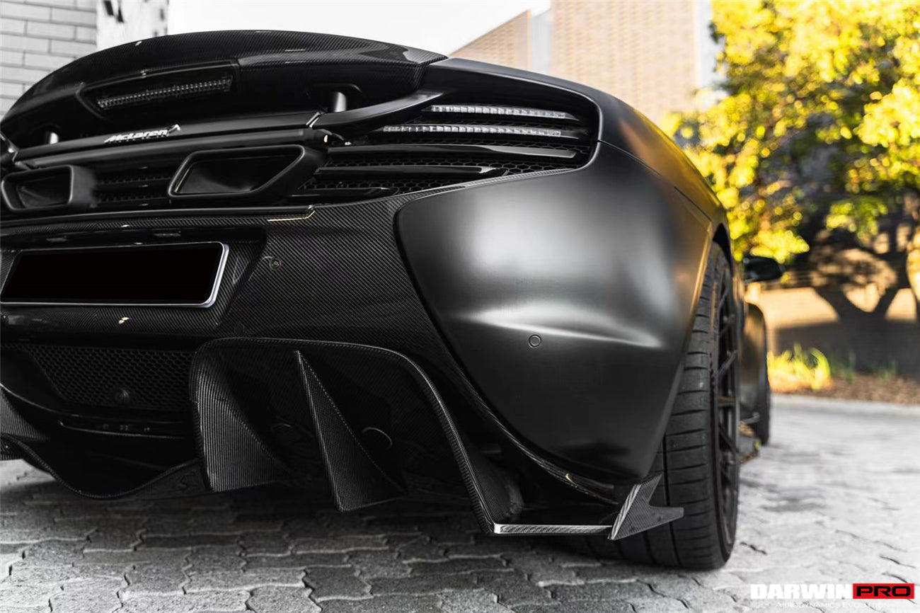 DarwinPRO Carbon Fiber Rear Bumper | 2014-2017 McLaren 650S