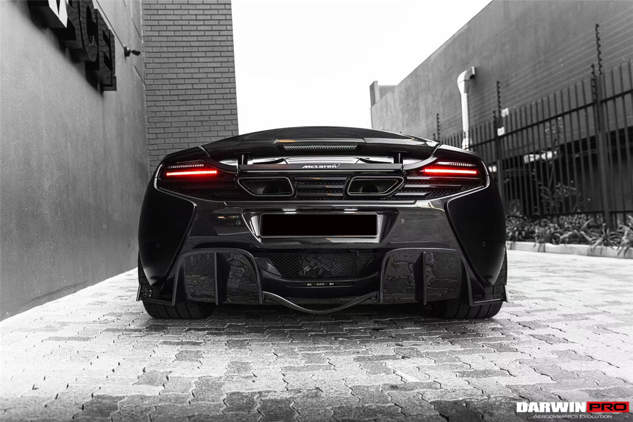 DarwinPRO Carbon Fiber Rear Bumper | 2014-2017 McLaren 650S
