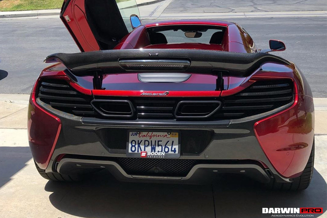 DarwinPRO Carbon Fiber Rear Bumper | 2014-2017 McLaren 650S