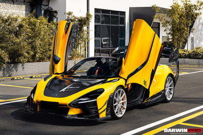 DarwinPRO Se²NWB Style Carbon Fiber Side Door Trims | 2017-2023 McLaren 720s