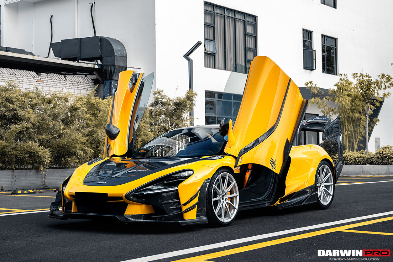 DarwinPRO Se²NWB Style Carbon Fiber Side Door Trims | 2017-2023 McLaren 720s