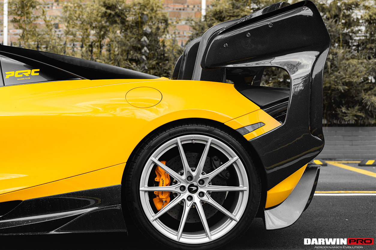 DarwinPRO Se²GTR Trunk Wing with Side Winglets | 2017-2022 McLaren 720s
