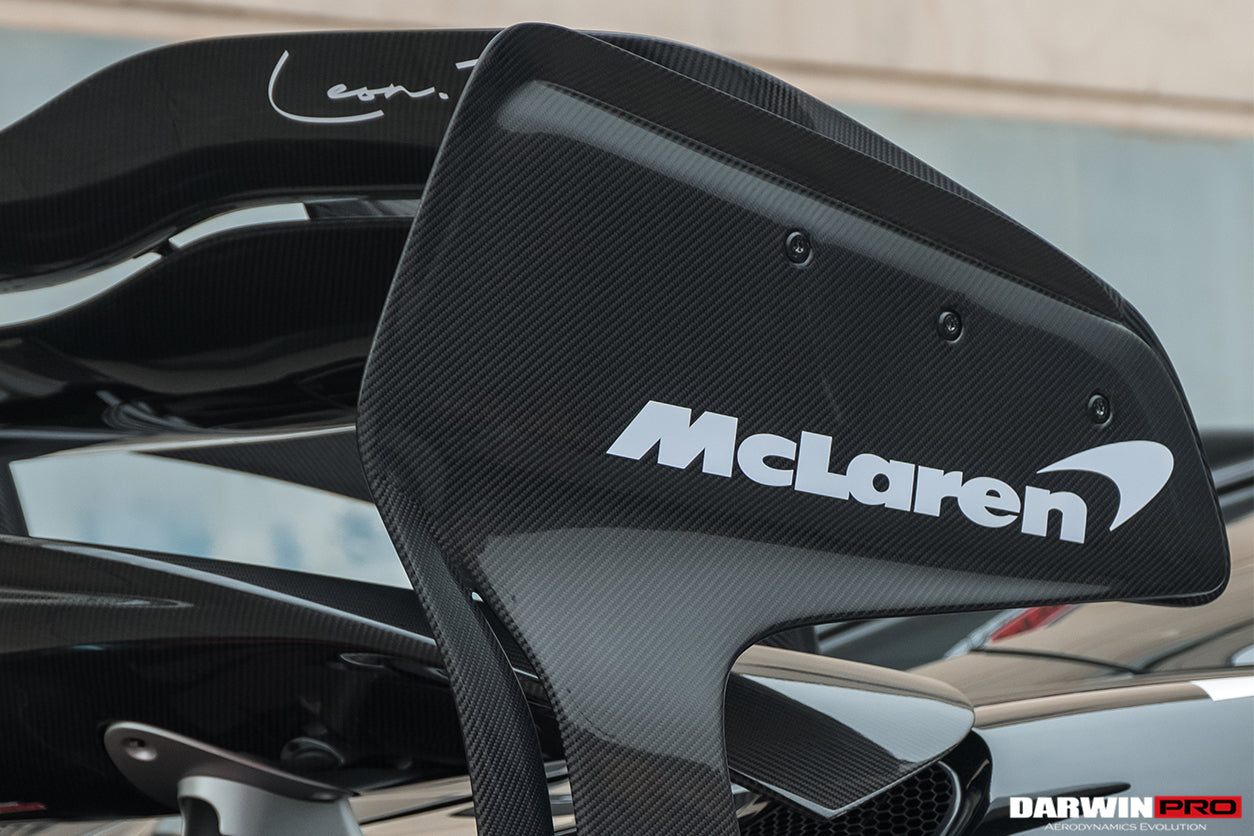DarwinPRO Se²GTR Trunk Wing with Side Winglets | 2017-2022 McLaren 720s