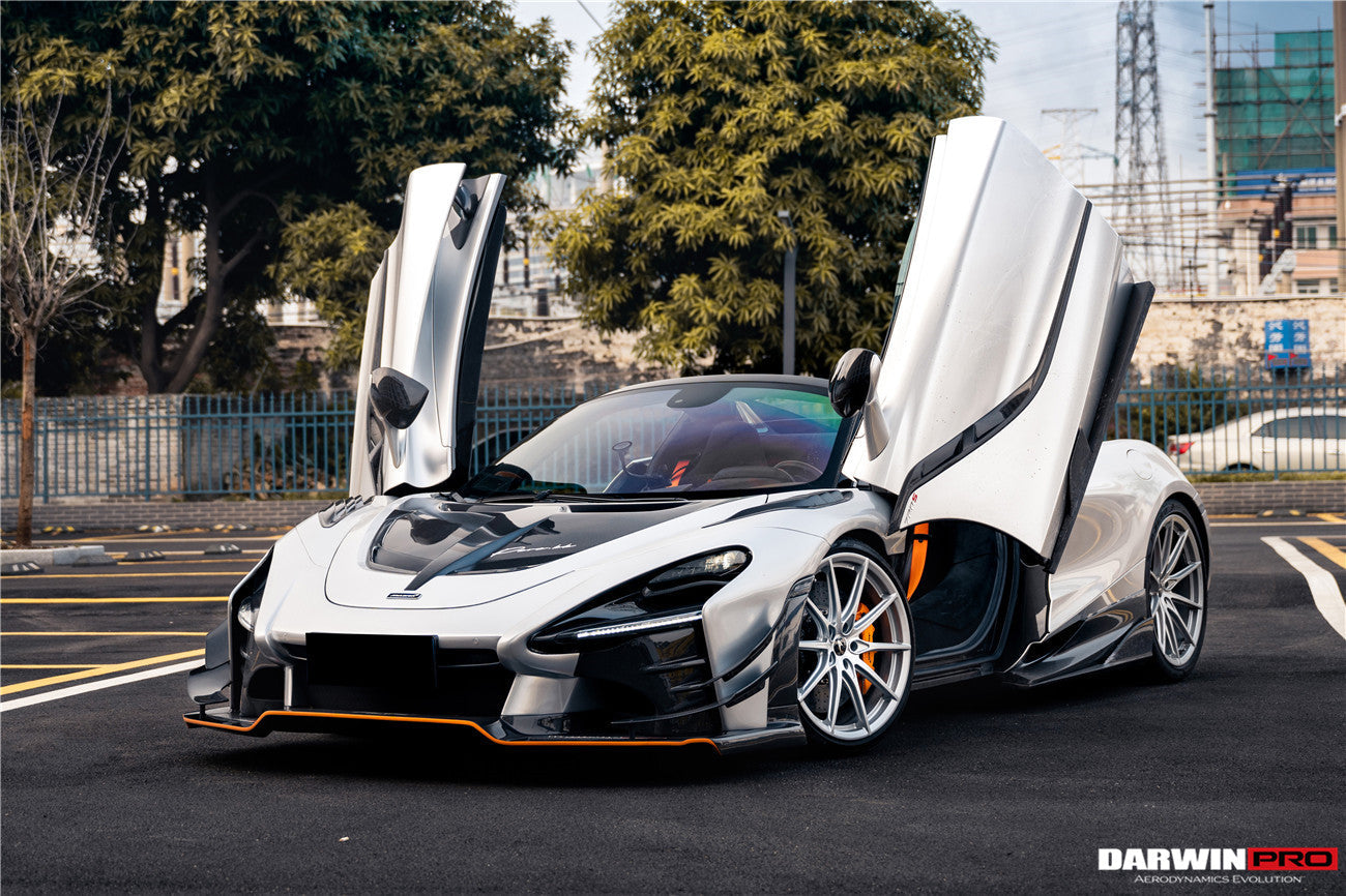 DarwinPRO Se²NWB Style Carbon Fiber Side Door Trims | 2017-2023 McLaren 720s