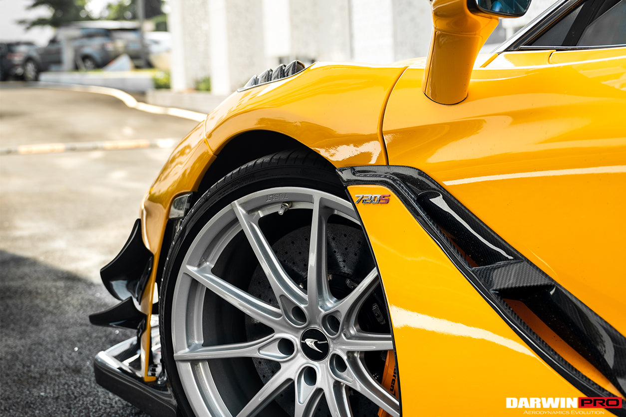 DarwinPRO Se²NWB Style Carbon Fiber Side Door Trims | 2017-2023 McLaren 720s