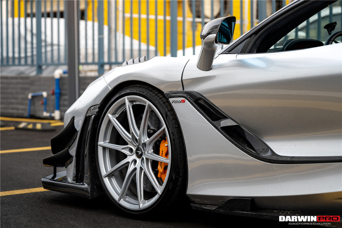 DarwinPRO Se²NWB Style Carbon Fiber Side Door Trims | 2017-2023 McLaren 720s