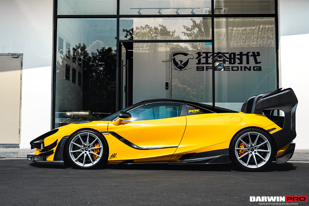 DarwinPRO Se²NWB Style Carbon Fiber Side Door Trims | 2017-2023 McLaren 720s